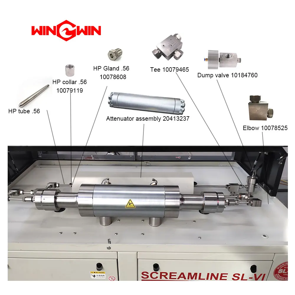 Плоское соединительное кольцо Waterjet 05130216 запасные части для резания водой Плунжер фиксирующий штифт 05074380 гидравлический поршень Ram] 05144589