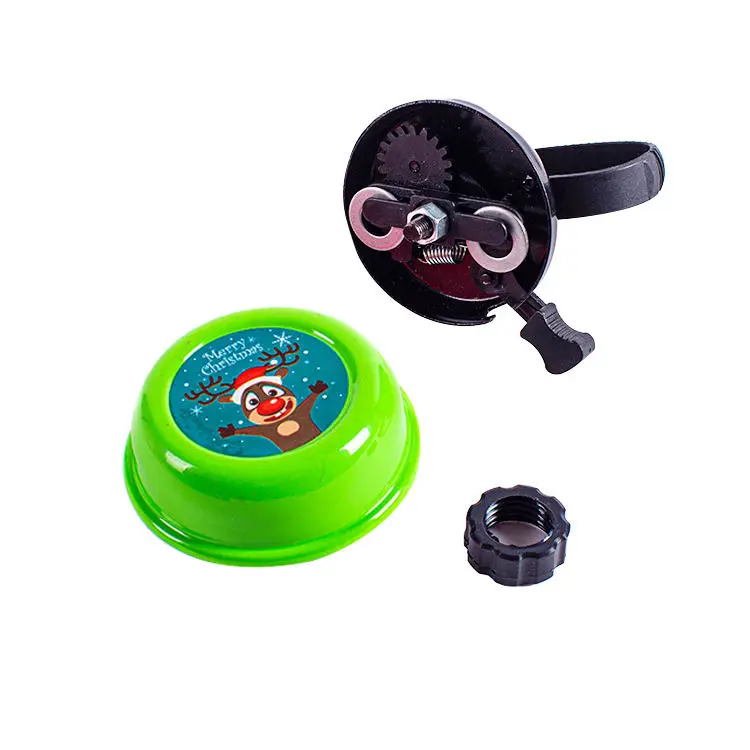 Factory Supply Mini Bike Bell Aluminum Flower Custom Pattern Logo Colorful Cycling Kid City Road Mini Bicycle Bell