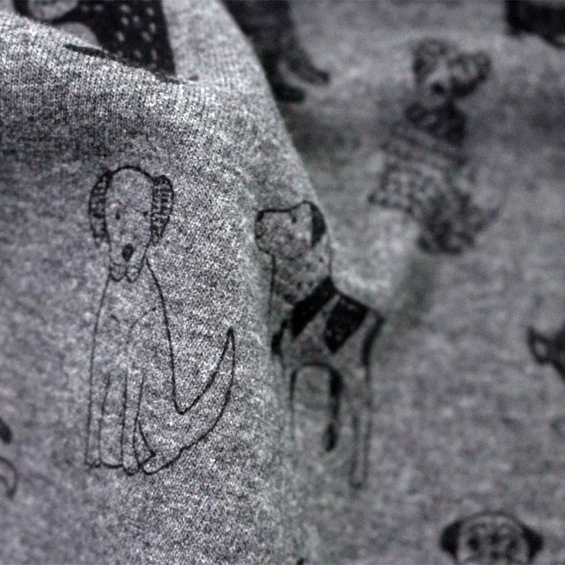 free sample 100% cotton printed terry wicking organic cotton knit fabric for baby clothing garment