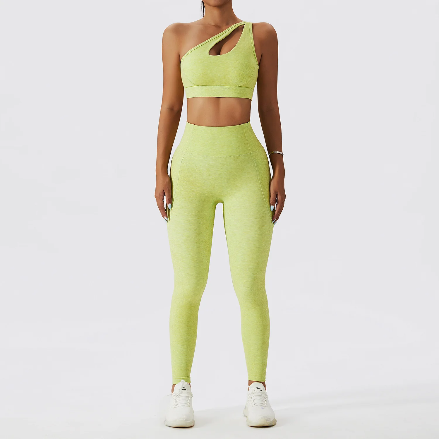 Wholesale 2 piece set yoga butt lifting recycle custom woman activewear set manufacturer womens activewear sets