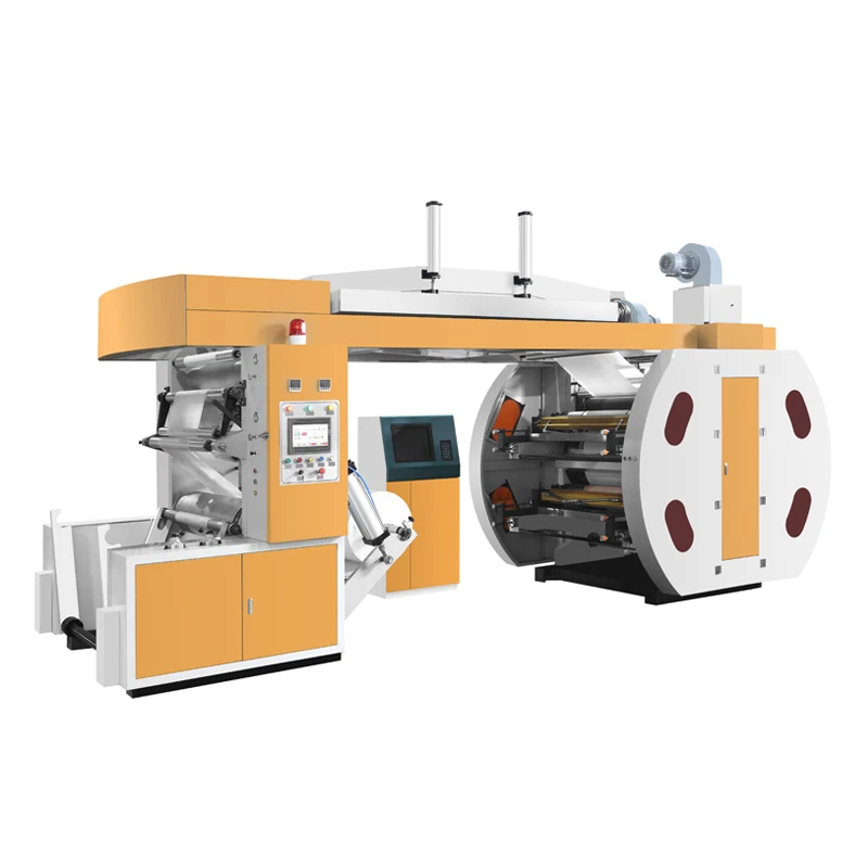 web inspection system automatic 4 6 8 colors Foil film Plactig Bag Printing ci flexo printing machine