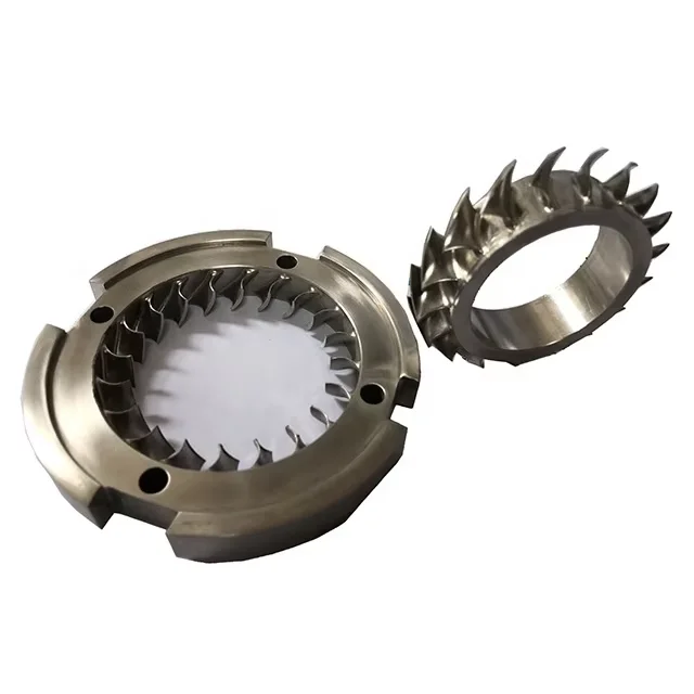5 axle CNC milling stainless steel titanium inconel aerospace turbine compressor impeller blisk