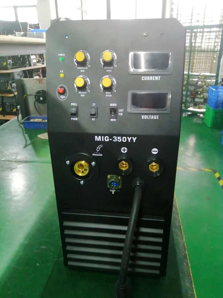 300 Amp Mig Welding Machine Igbt Inverter Mig Double Pulse Heavy Duty Arc Welding Machine
