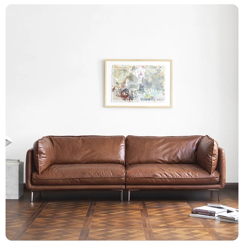 Modern sofa set designs and price cognac leather european style sofa set living room furniture