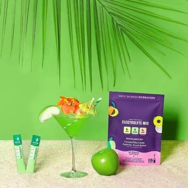 Electrolyte Hydration Powder healthcare supplement re-hydrating and replacing electrolytes lost with Magnesium Potassium