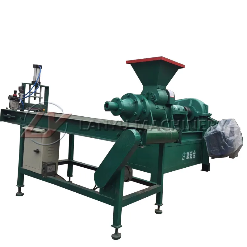 wood chip briquette machine/chicken manure briquette making machine/tree leaves briquette machine
