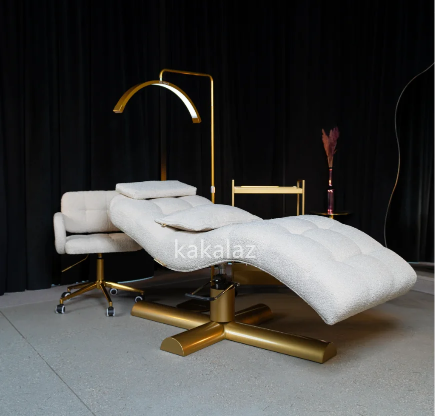 lash curved beauty bed cosmetic bed massage beds