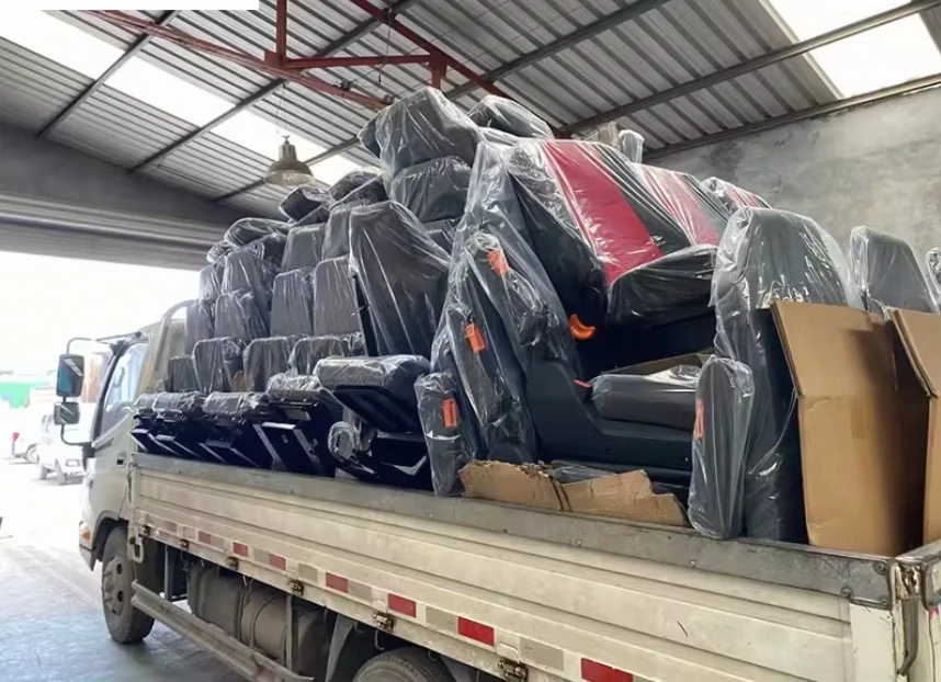 Truck Driver Seat For Sinotruk Howo T7 Semi Trailer Tractor Truck Cab Spare Parts High Floor Left Seat Assembly Wg1662519002