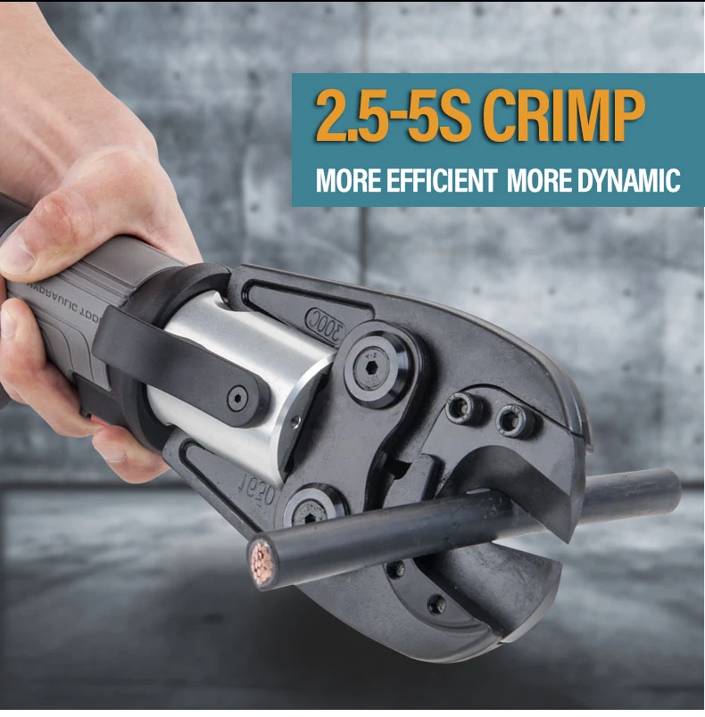 Weinisen PZ-300C Power Cable Tools Portable Battery Powered Hydraulic Crimping Tool Battery Cable Other Hydraulic Tools