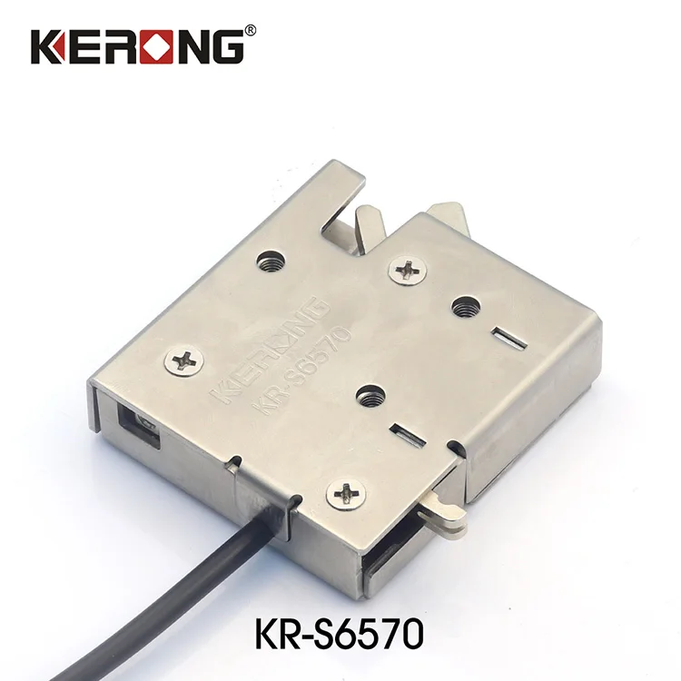KERONG 12V Coin Operated Keyless Mailbox Electronic Lock Motor Steel Locker Safe Deposit Box Lock