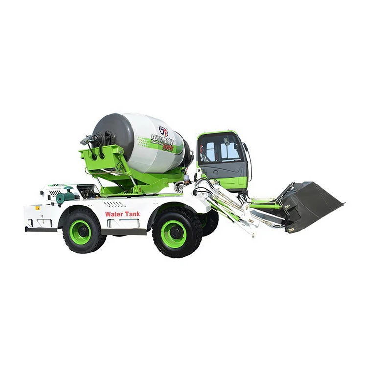 3.5 cubic meter B self-feeding mixer flange-connected gearbox