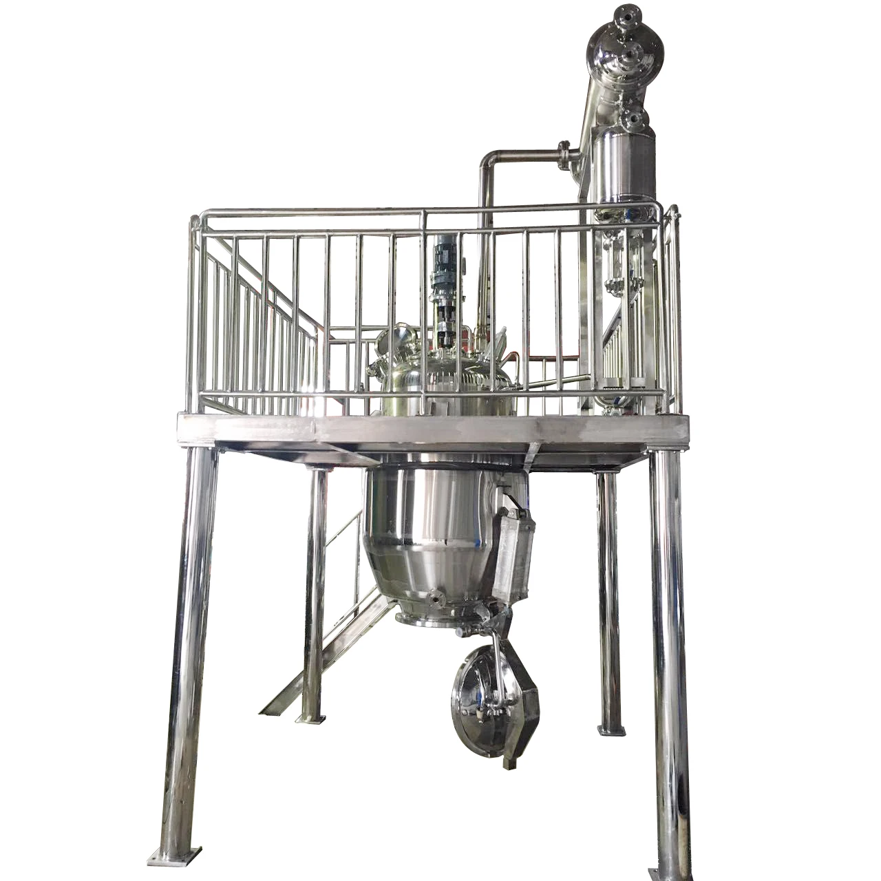 Thermal hot reflux soxhlet extraction and concentration tanks  for herb and plant