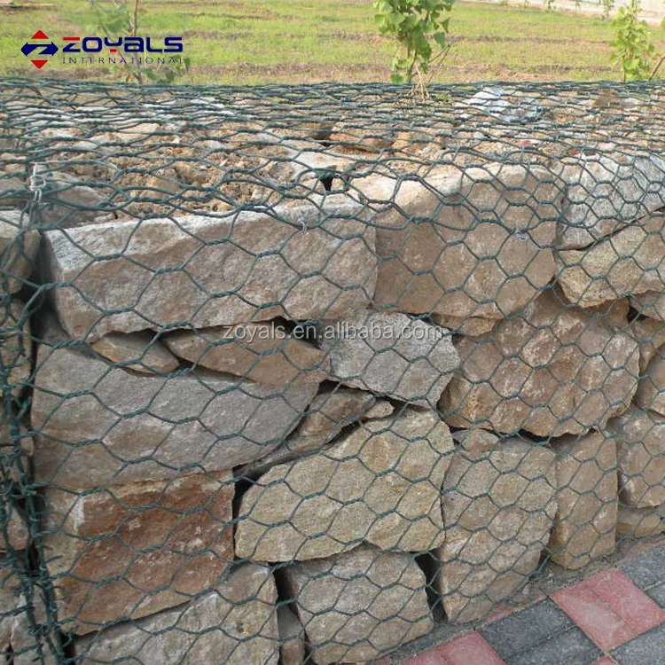 Низкоуглеродистой площади Gabion сетка для защиты