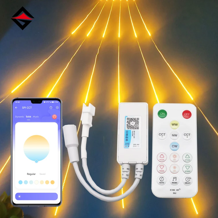 DC5-24V цифровая Пиксельная музыка Smart SPI White RGB RGBW app Blue tooth controller