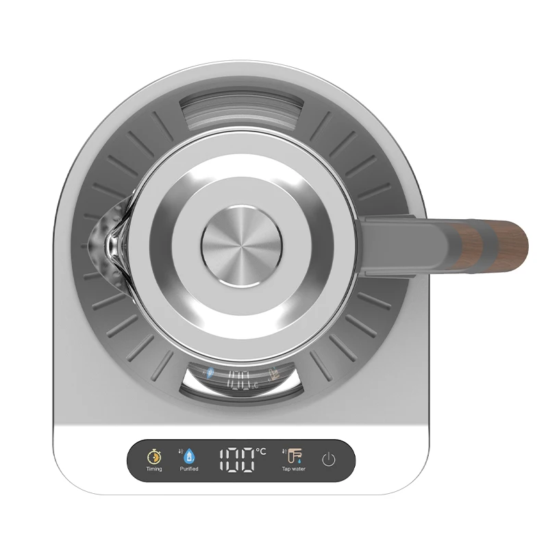 Hotsy 2.7L Double Wall Kettle Turkish Glass Portable Coffee And Tea Maker Stainless Steel Electric Tea Makers Set