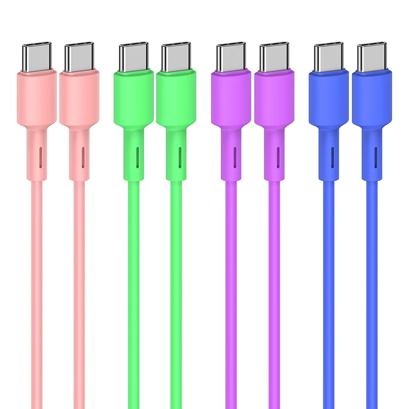  Заводские Оптовые продажи 5V 1A 2A USB кабель для быстрой зарядки type-c Прочный OEM 1m 2m 3m зарядный кабель-адаптер