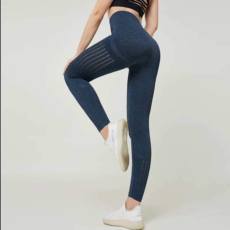 yoga pant women Gym wear Seamless energy leggings butt lift compression sport leggings high waisted yoga pants tummy control