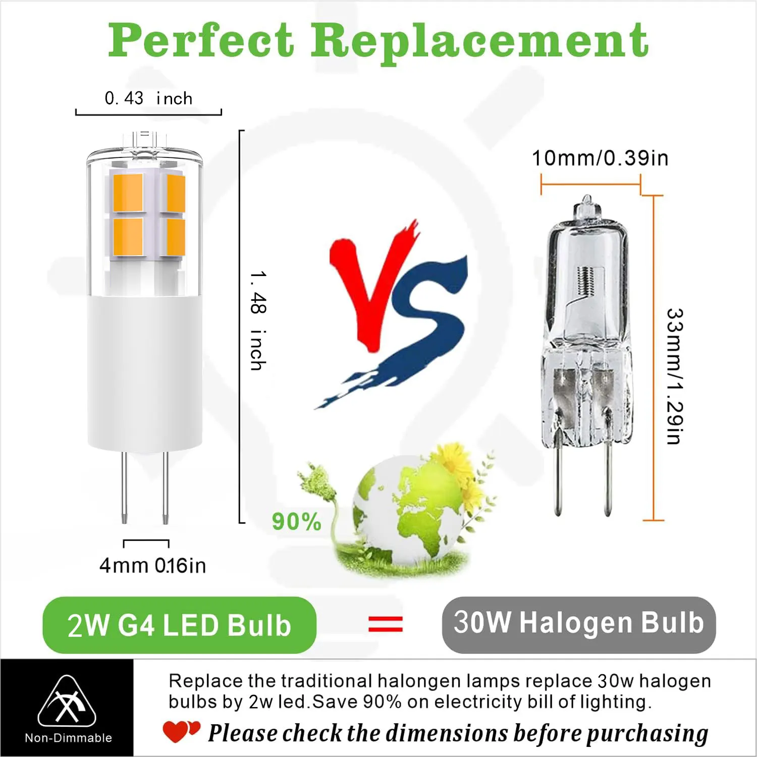 Baoming Low Factory Price 2 Watt Led Lamp Light Bulb G4 Corn Led Light Energy Saving Indoor Led Bulbs