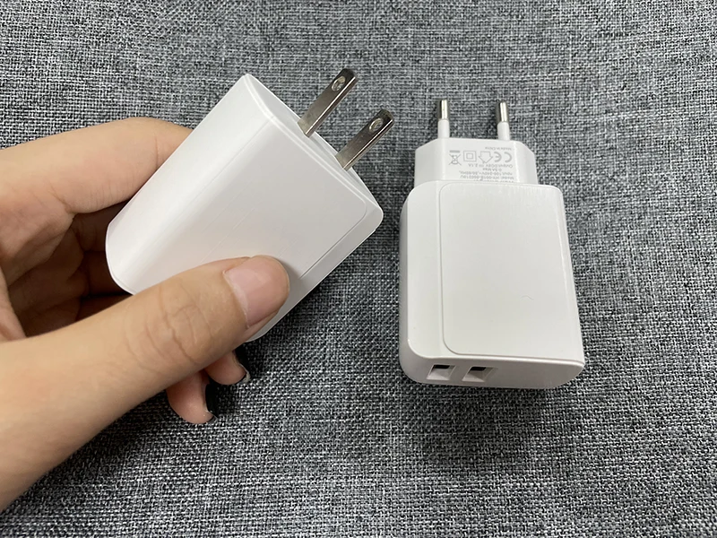 KC CE FCC сертификацию поддержка US/EU Plug Быстрая зарядка 5V 2A USB настенное зарядное устройство для мобильных телефонов и планшетов с подарочной