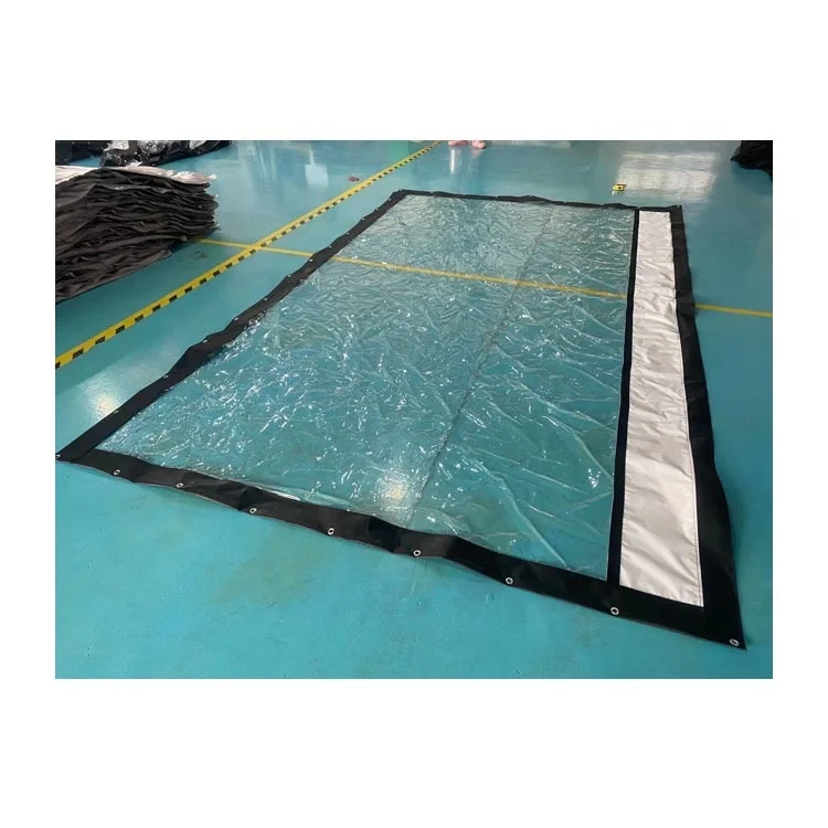 Наружные водонепроницаемые прозрачные Занавески Из ПВХ/ТПУ для внутреннего дворика и Мойки автомобиля промышленные пластиковые занавески