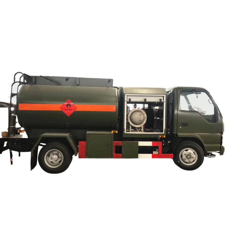 Good quality ISUZU 6 wheels 5000L aluminum aircraft refueling tanker truck Aviation Fuel Trucks 1200gallons for helicopters