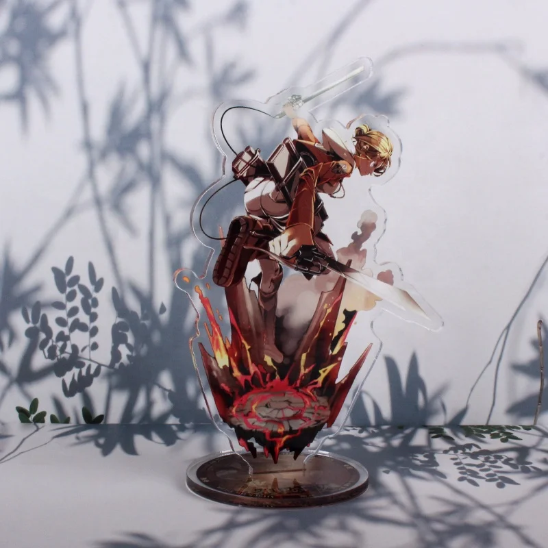 Exquisite action Figure pendant Attack on Titan Mikasa Ackerman anime Acrylic standees