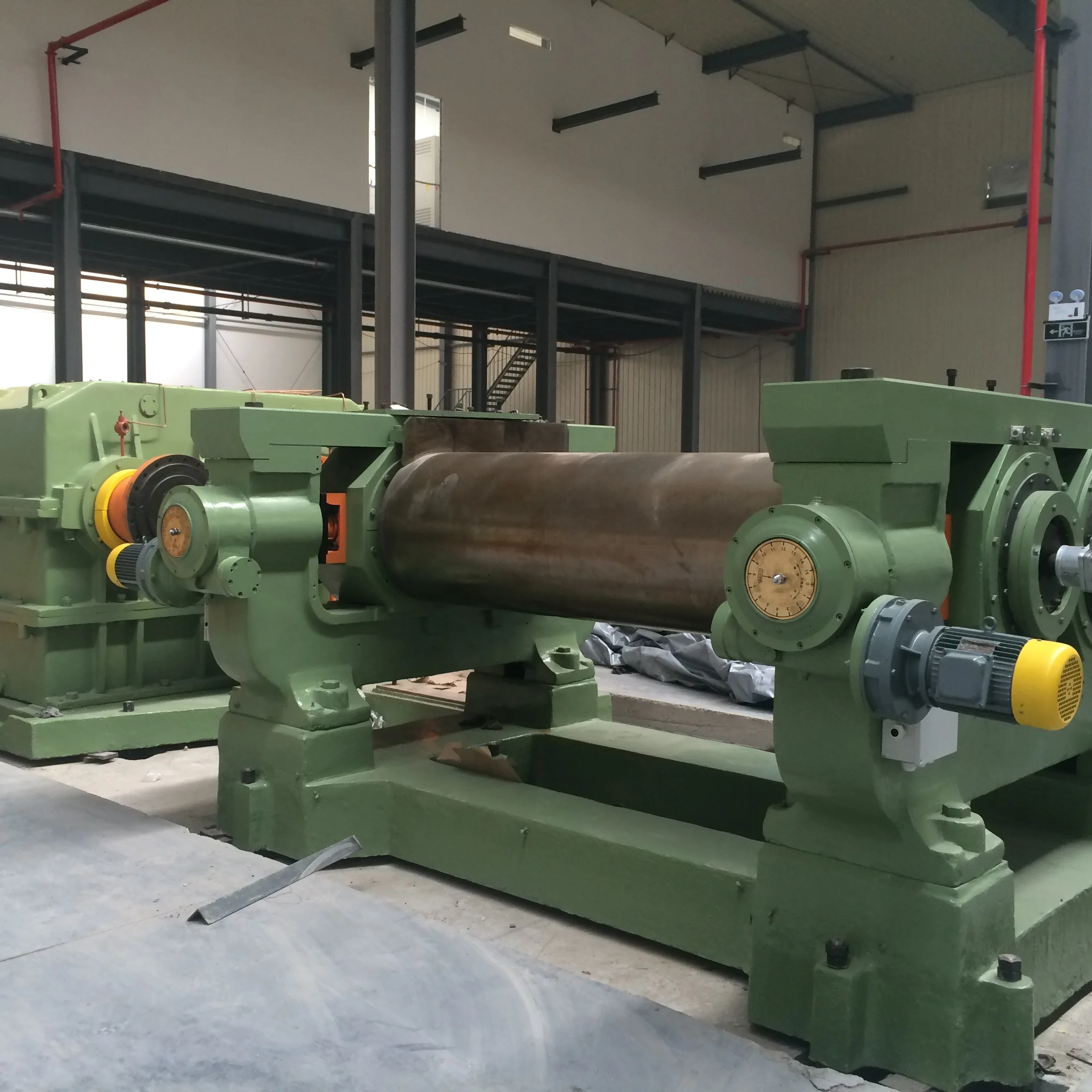 two roll rubber open mixing mill with 2020 top technology from Qingdao eenor factory