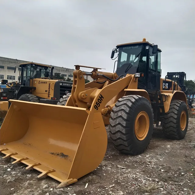 Good price used machinery Wheel front loader cat 950H Wheel loader caterpillar used 966H wheel loaders with good condition