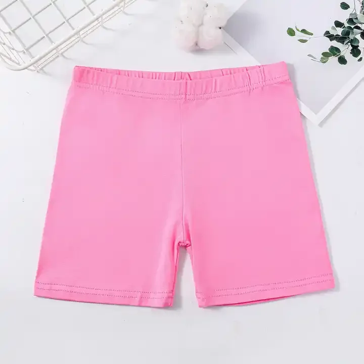 12 Colors Girls  Toddler Bike  Dance Gymnastics Yoga Shorts Safety Active Under Dress Shorts
