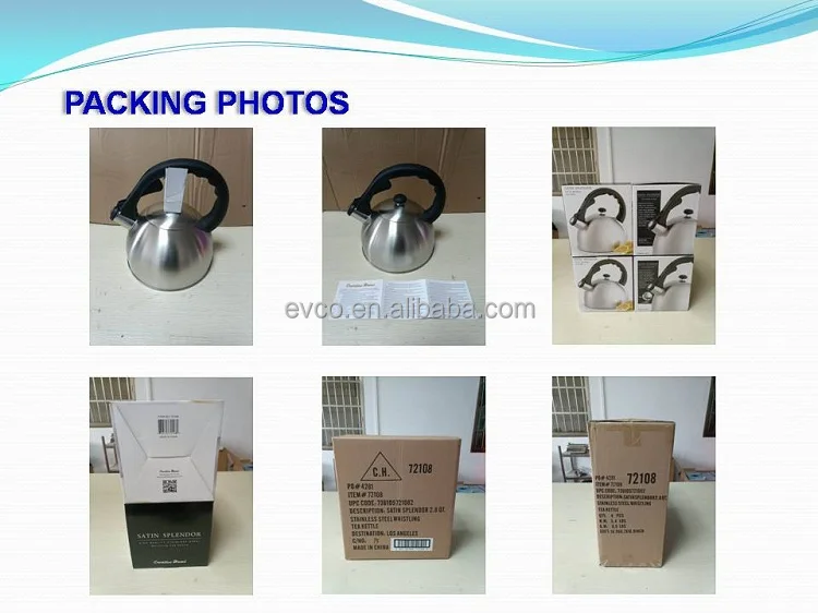 tea kettle packing