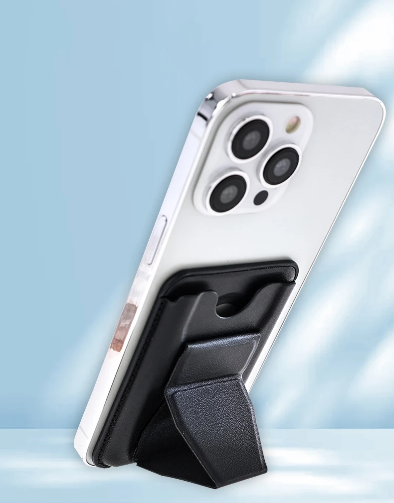 Магнитная паста из ПУ складной держатель для телефона бумажник сумка карт переносная пряжка