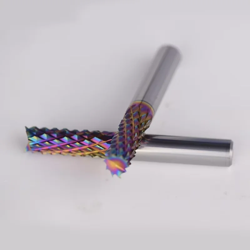 WEIX Customized Size Flat Milling Cutter Carbide Corn End Mill for Cutting and Wood Processing Use