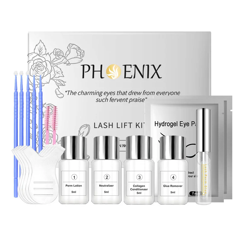 Lash And Brow Perming Kit Set Professional Lash lift kit Perm Private  Eyelash Perming OEM Lotion Permanent Lift Glue