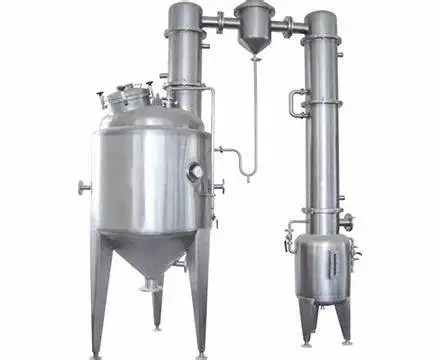 Juyuan factory supply 200L 500L 1000L  Single stage  falling film Evaporator for herbal extract liquid concentration machine