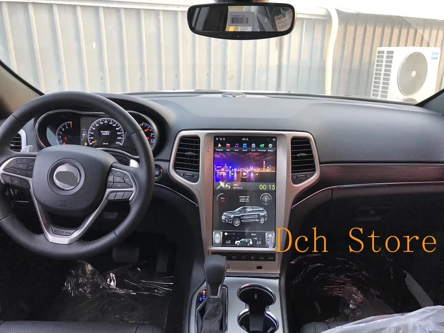  13 6 дюймовый android 9 0 автомобильный dvd-плеер gps для grand cherokee 2009-2020 вертикальный экран Тесла стиль Навигация радио