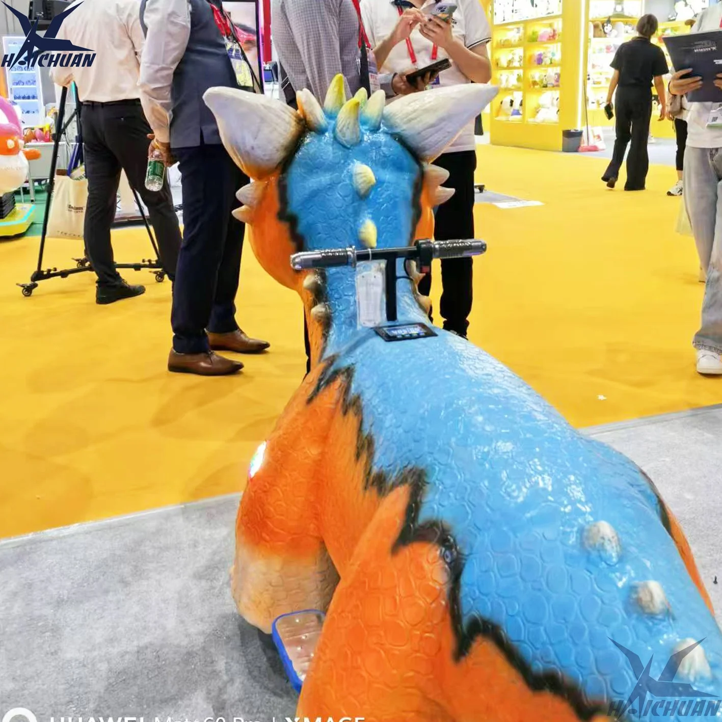 Kids Electric Dinosaur Rides Indoor Playground Children Riding Dinosaur Machine Ride a Dinosaur Walking