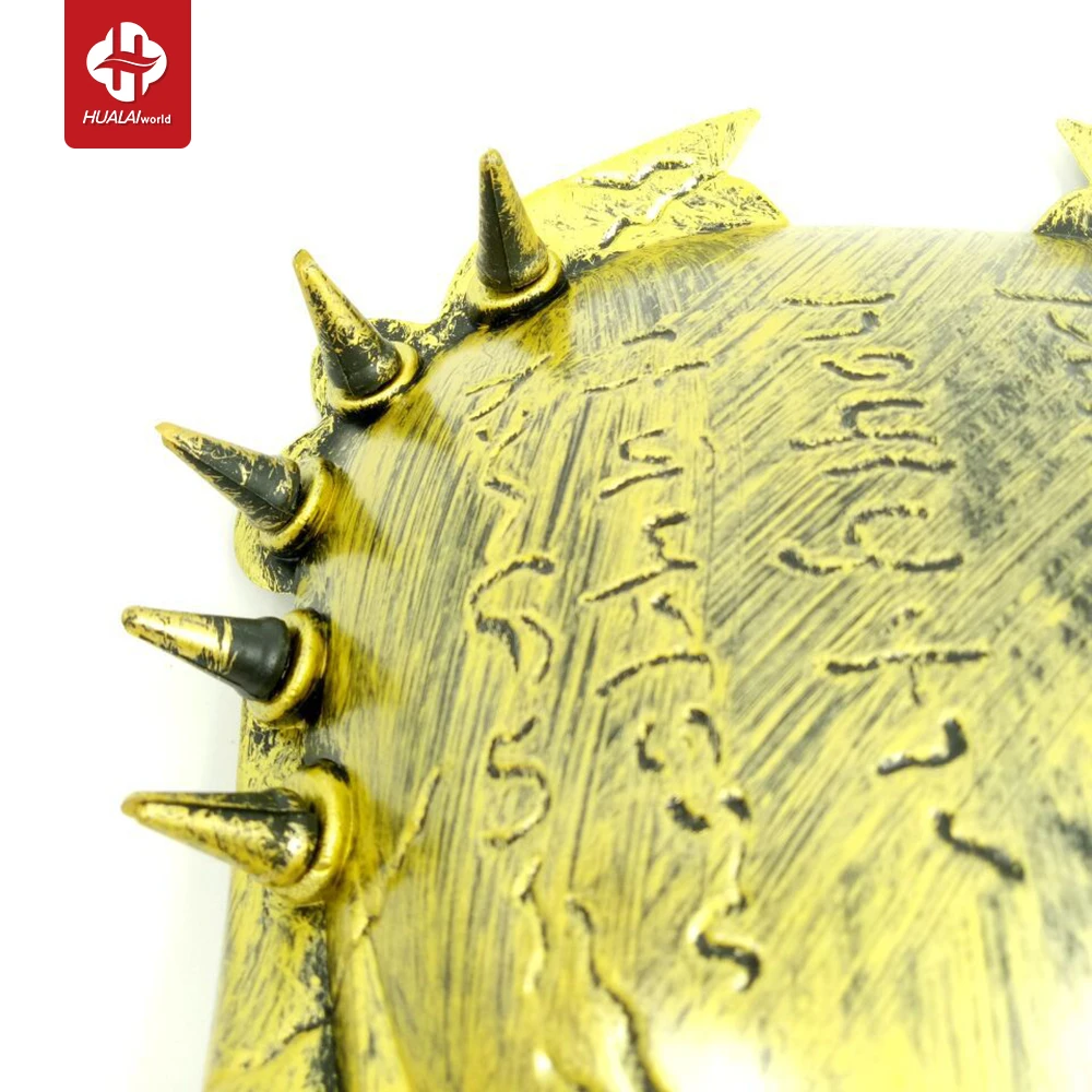 Predator Retro movie-themed horror AVPR Lone Wolf Full-face male PROM party mask silver and gold masquerade