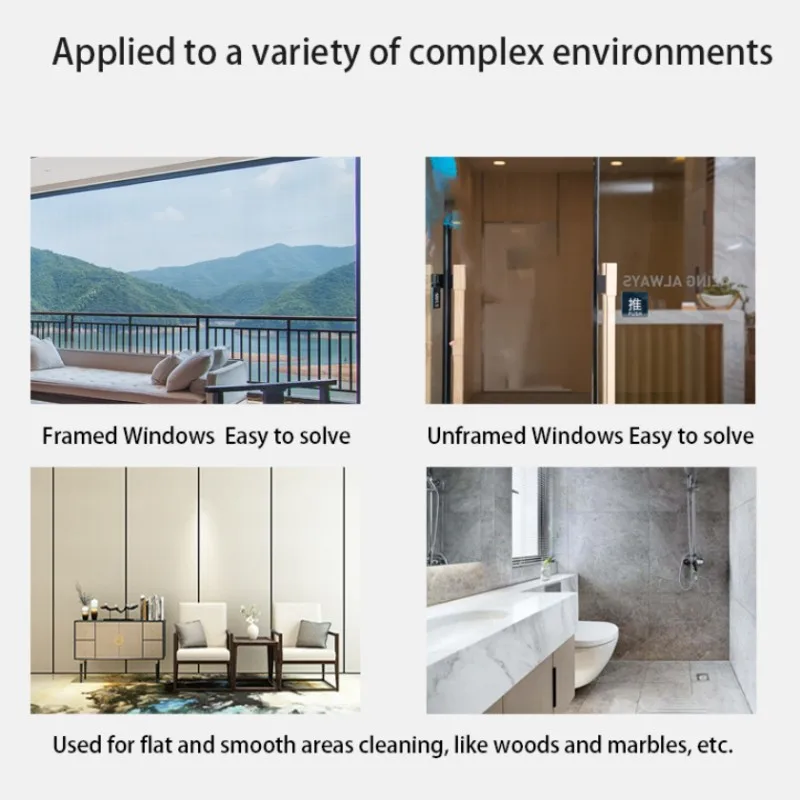 The Latest Upgrade Aulicas RW1080 Smart Window Cleaner Robot For Window Cleaning