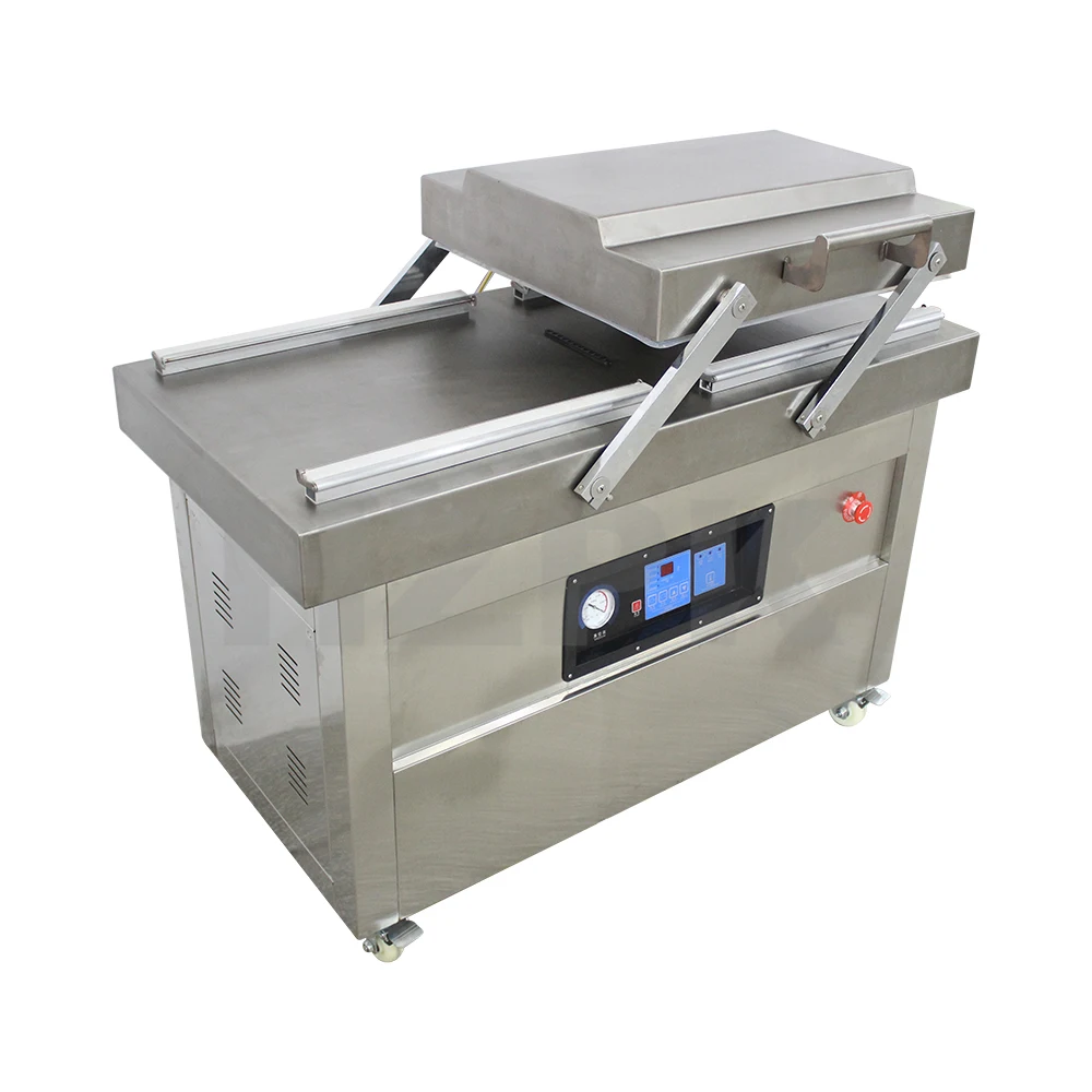 Ex-Factory Price Customized Double Chamber Vacuum Sealing Packing Machine For Seafood, Fruit, Medical, Rice