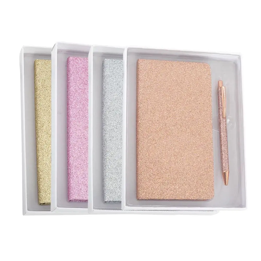 Самые продаваемые товары, рекламный индивидуальный ценный набор ручек из искусственной кожи для ноутбука с логотипом компании, подарки для сотрудничества