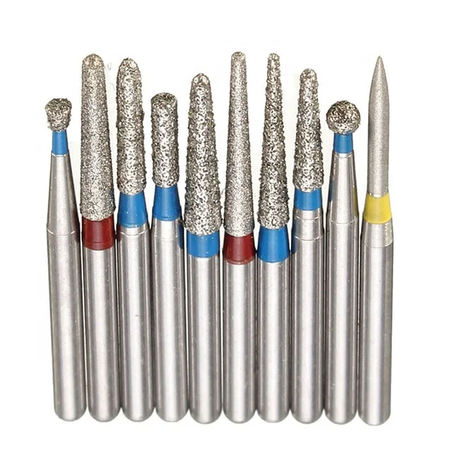 Hanchen dental diamond burs Cardboard packaging dental diamond bur for Student