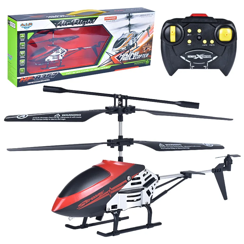 Remote Control Aircraft Mini Helicopter with Light Rc Toy Airplane Remote Control Helicopter Toys for Kid