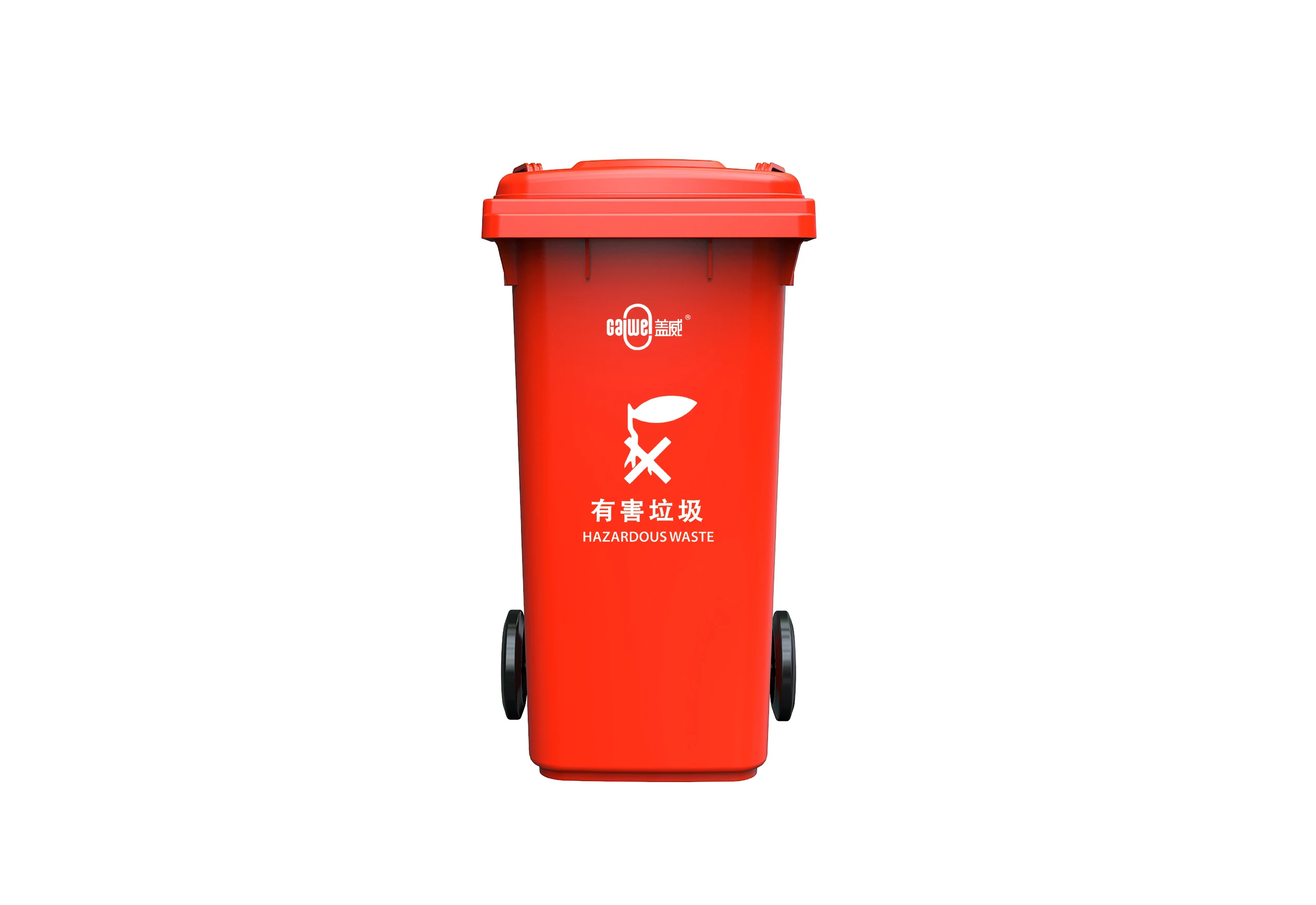 Good price 240 liter plastic waste dustbin garbage wheelie trash can