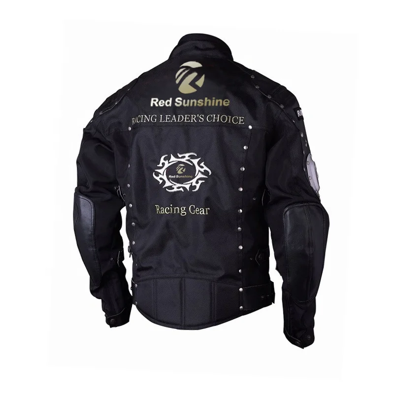 Oem Waterproof Protection Customize Racing Suit Leather Motorbike Racing Jacket Windproof Motorcycle Armor Jacket