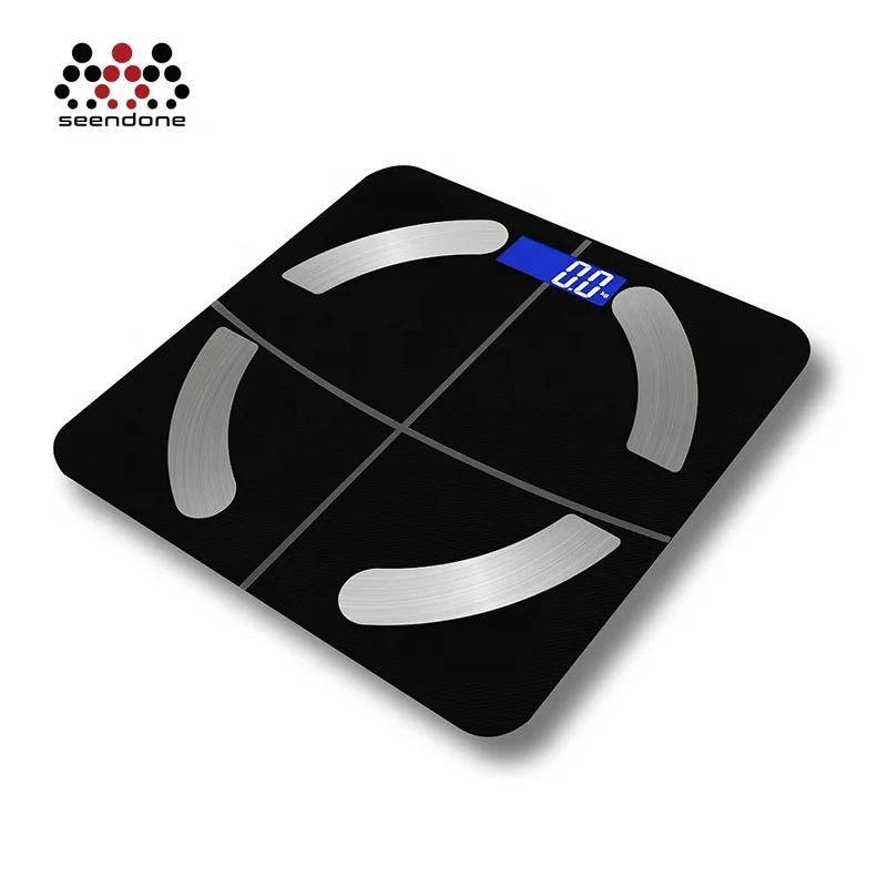 Цифровой анализатор жира для ванной комнаты, умные весы для взвешивания с приложением