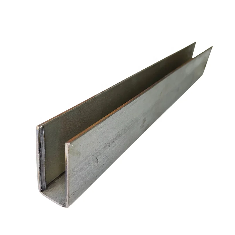 Garage Rolling Curtain Door Accessories Galvanized Guide Rail For Roller Gate