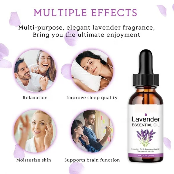 OEM 30ml  pure lavender essential oil