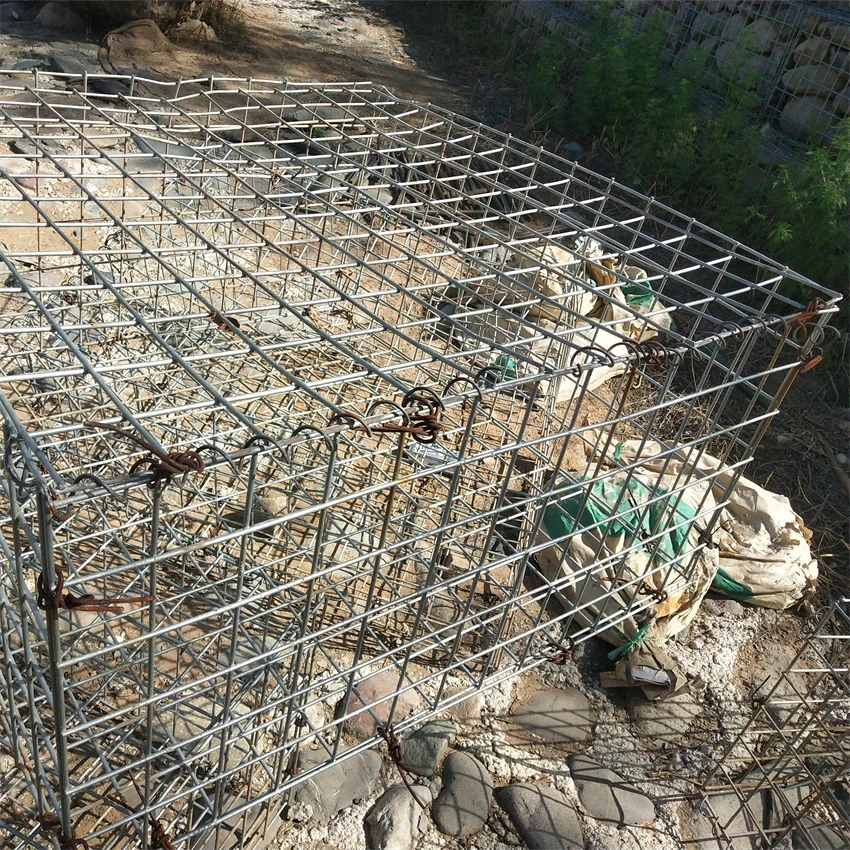 High Quality Manufacturer Hot Dipped Galvanized Stone Cage Gabion Box Rock