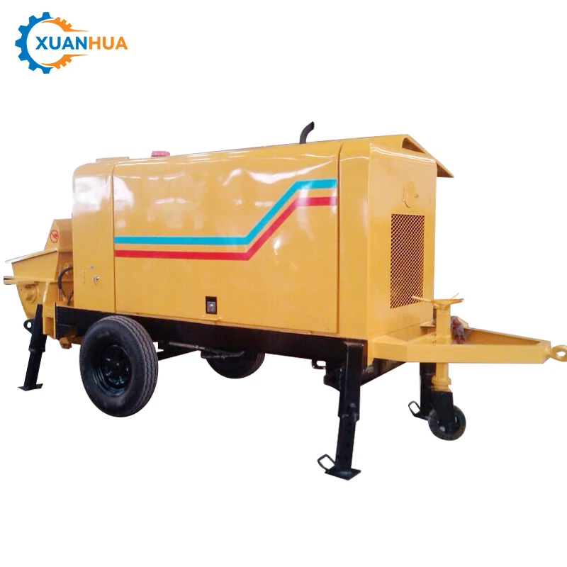 cheap price small mobile hydraulic diesel concrete pump truck for sale