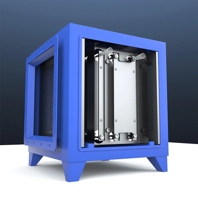 
Restaurant Industrial Box Filter Air Fume Hvac Purifiers Kitchen Range Hood Filter for Homes 
